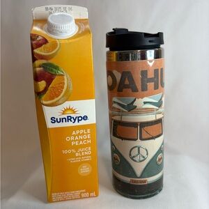 Volkswagen Oahu lidded travel tumbler/ mug